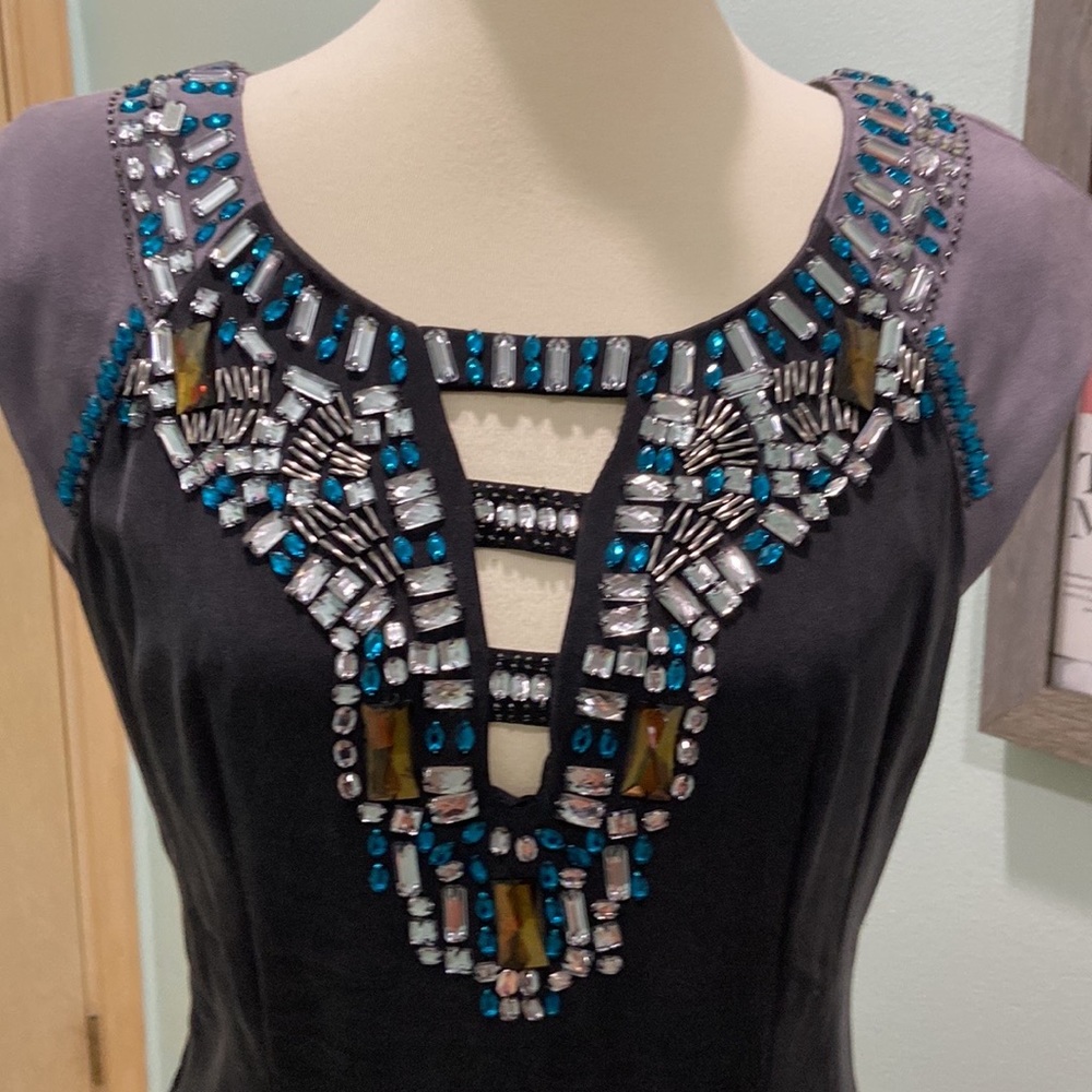 Vintage Fabulous Nannette Lepore silk cocktail dress
